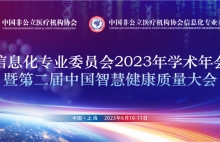 信息化专业委员会2023年学术年会暨第二届中国智慧健康质量大会6月将在上海召开